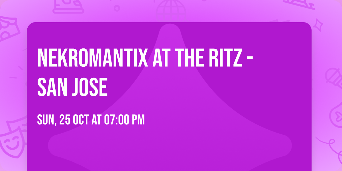Nekromantix at The Ritz - San Jose