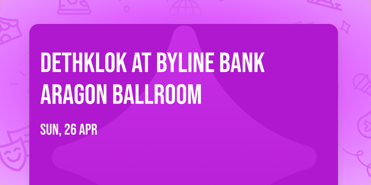 Dethklok at Byline Bank Aragon Ballroom