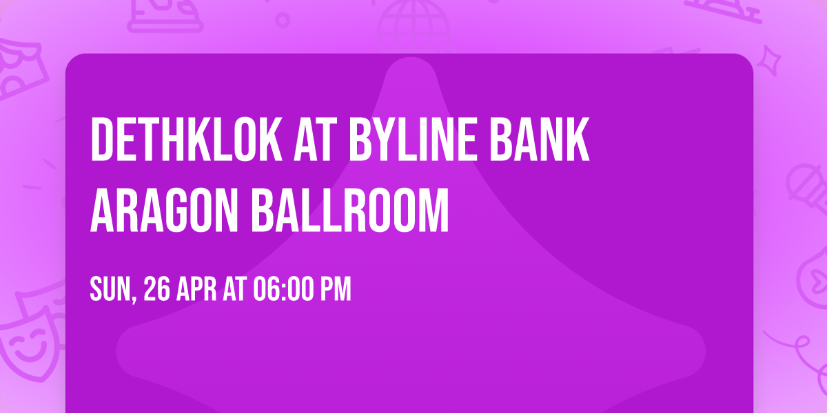 Dethklok at Byline Bank Aragon Ballroom