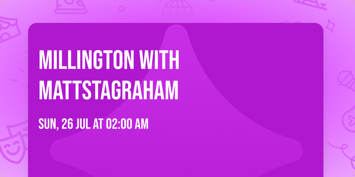 Millington with Mattstagraham