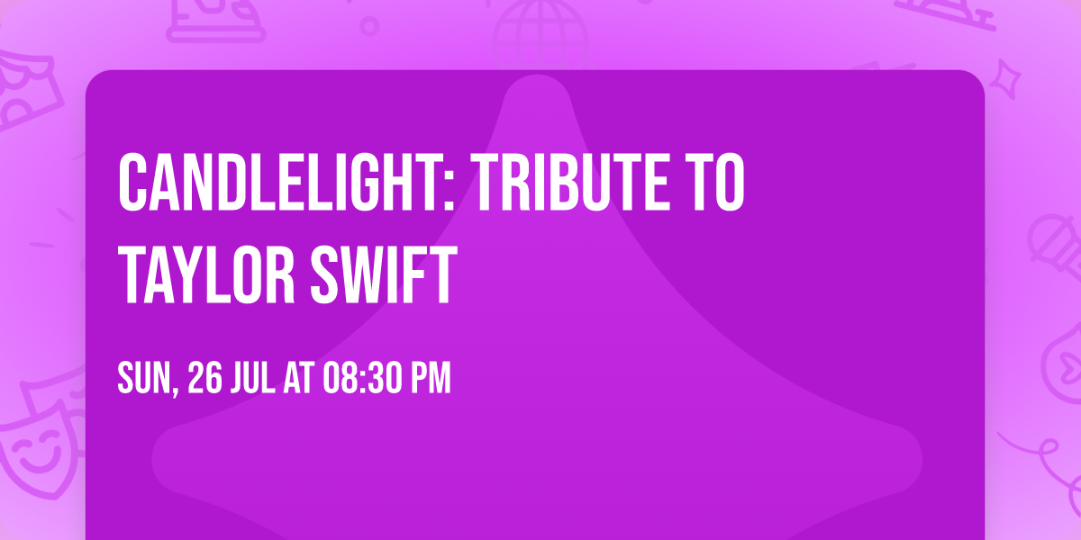 Candlelight: Tribute to Taylor Swift