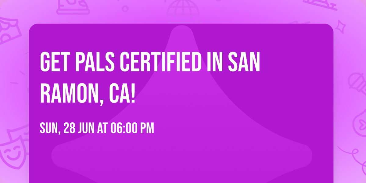  Get PALS Certified in San Ramon, CA!