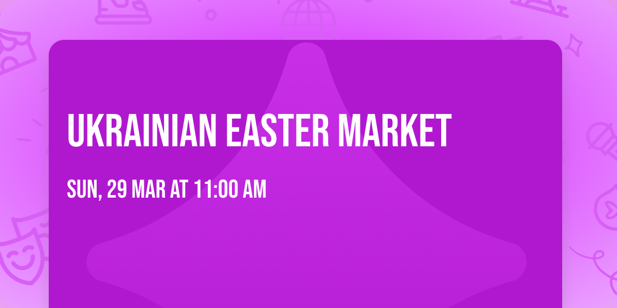 Ukrainian Easter Market