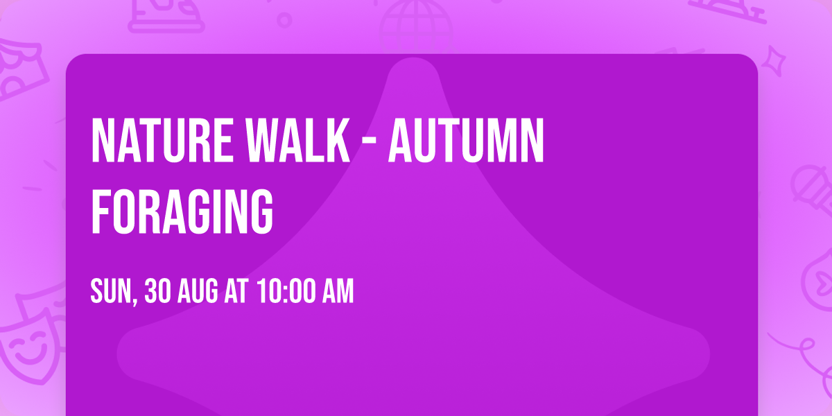 Nature Walk - Autumn Foraging