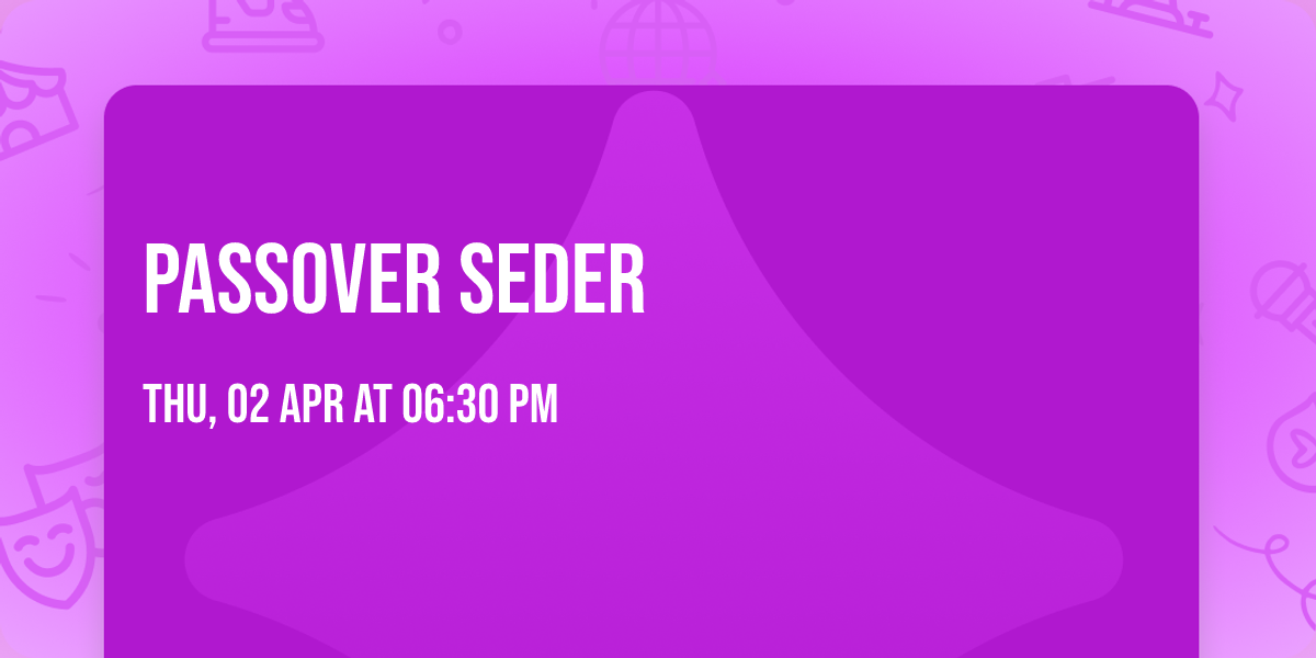 Passover Seder