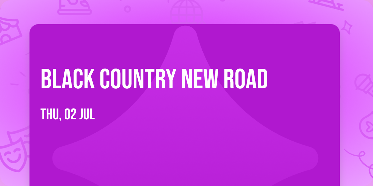 Black Country  New Road