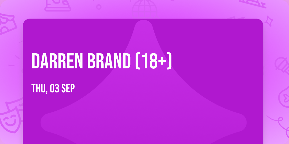 Darren Brand (18+)