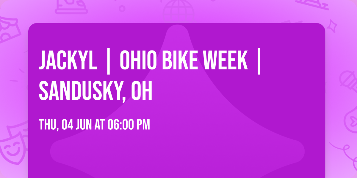 Jackyl | Ohio Bike Week | Sandusky, OH