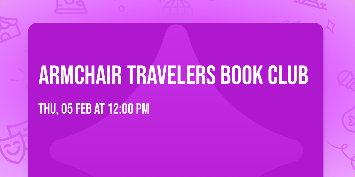 Armchair Travelers Book Club