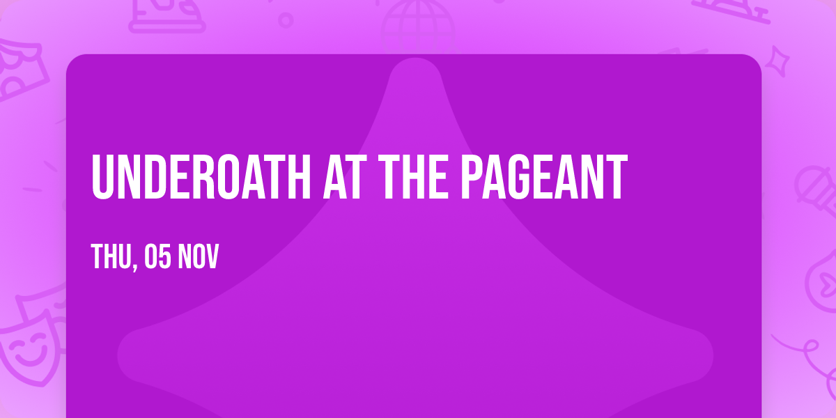 Underoath at The Pageant