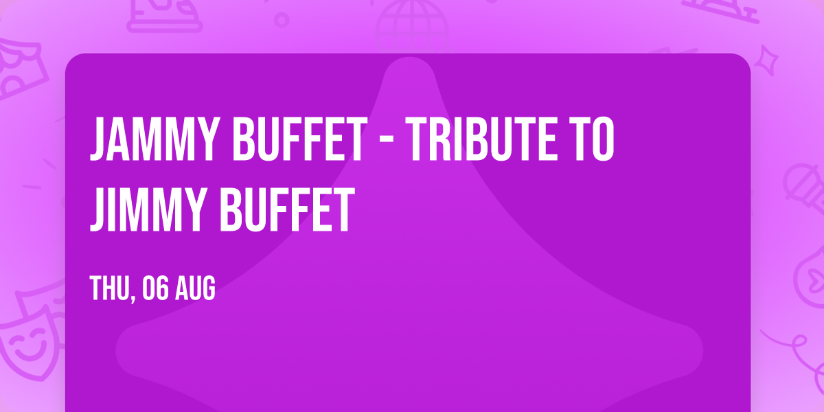 Jammy Buffet - Tribute to Jimmy Buffet