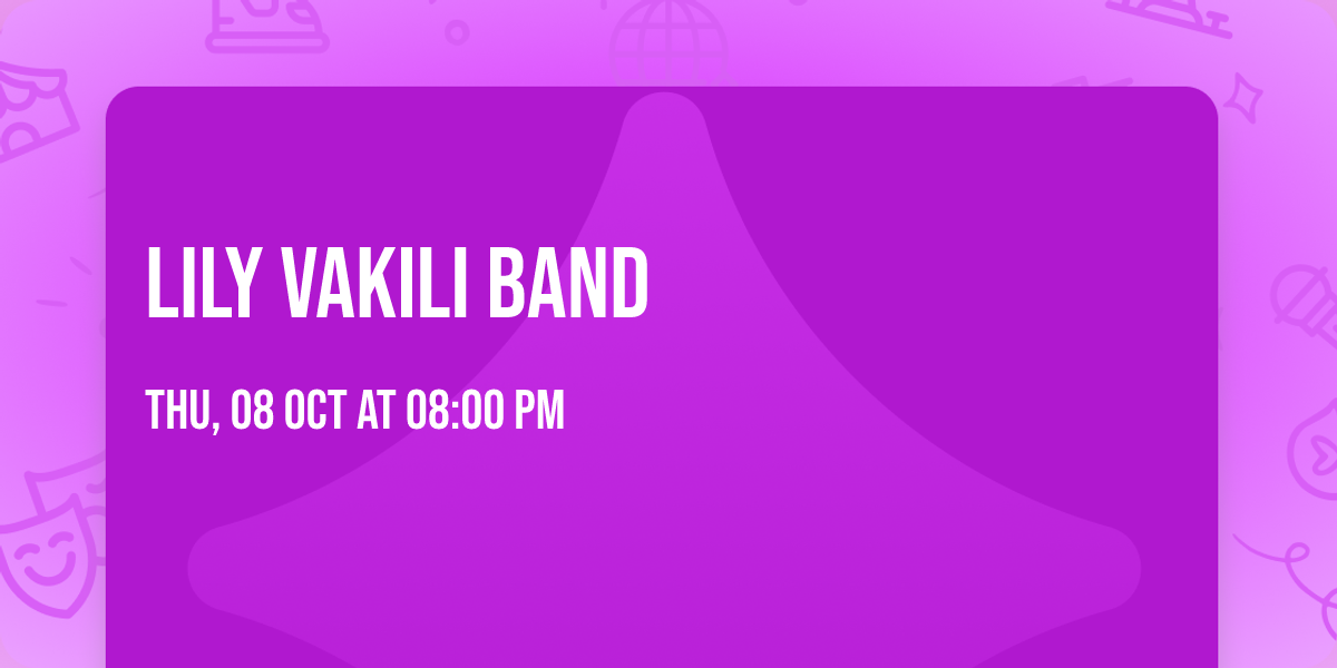 Lily Vakili Band