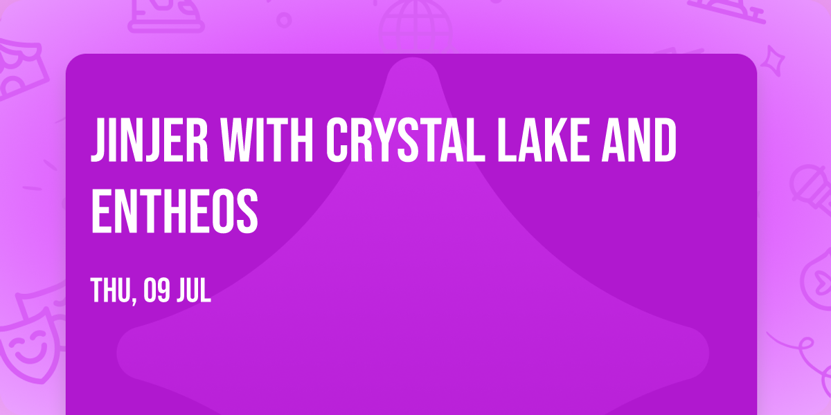 Jinjer with Crystal Lake and Entheos