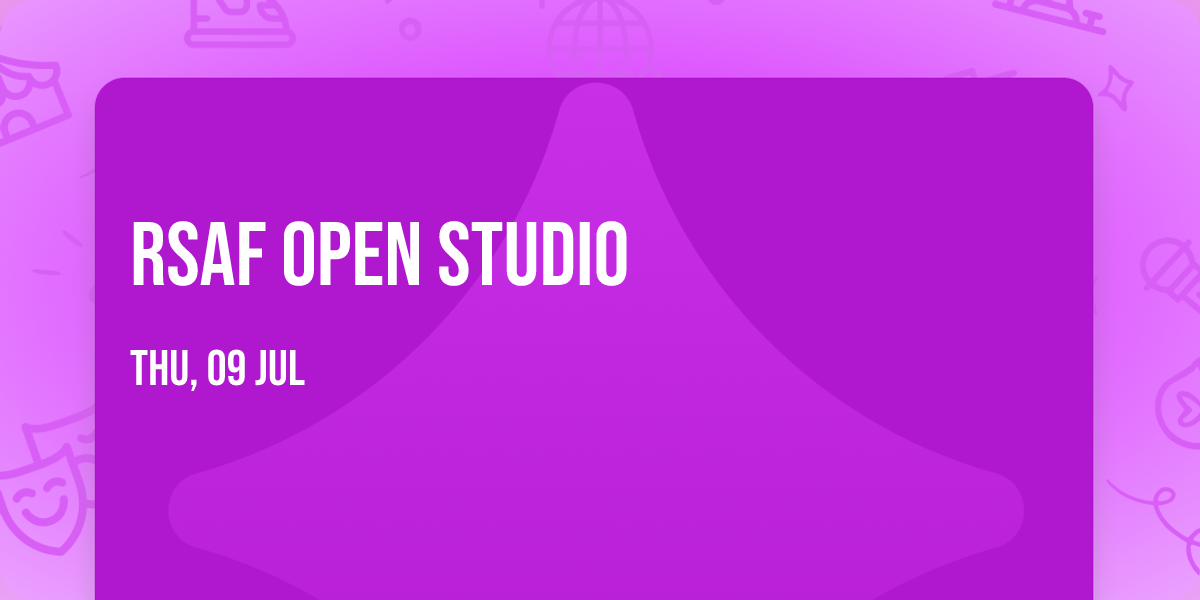 RSAF Open Studio