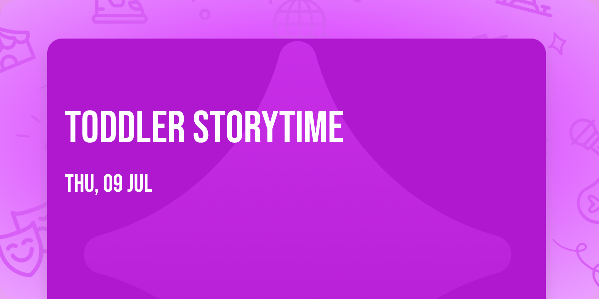 Toddler Storytime