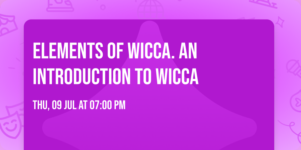 Elements of Wicca. An Introduction to Wicca