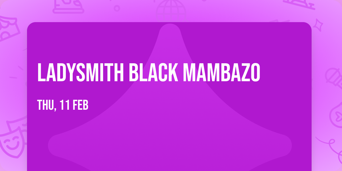 Ladysmith Black Mambazo