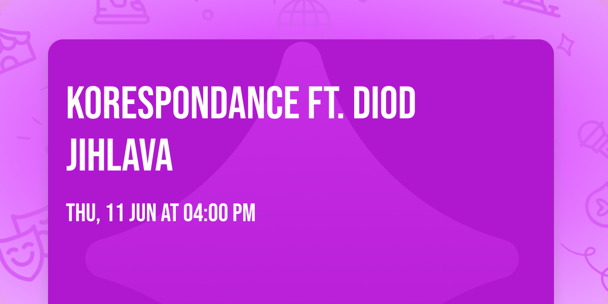 KoresponDance ft. DIOD Jihlava