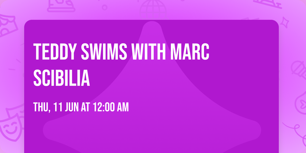 Teddy Swims with Marc Scibilia
