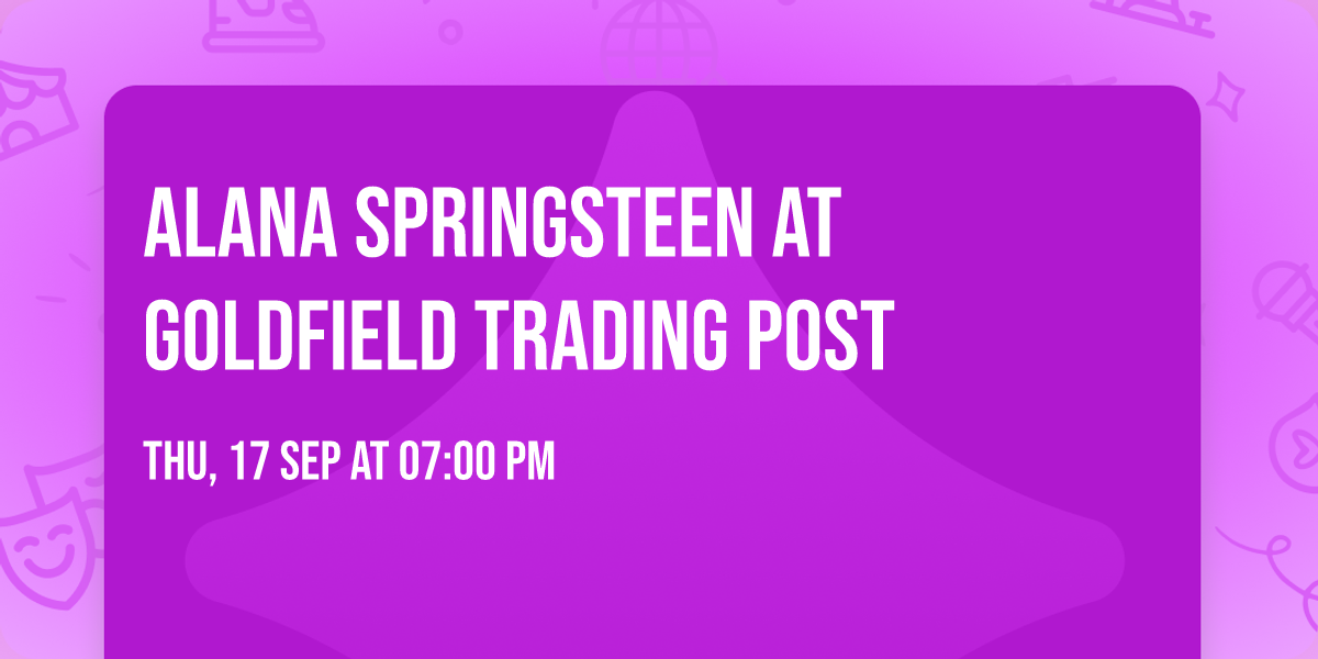Alana Springsteen at Goldfield Trading Post