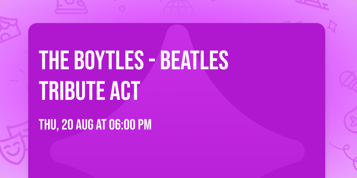 The Boytles - Beatles Tribute Act