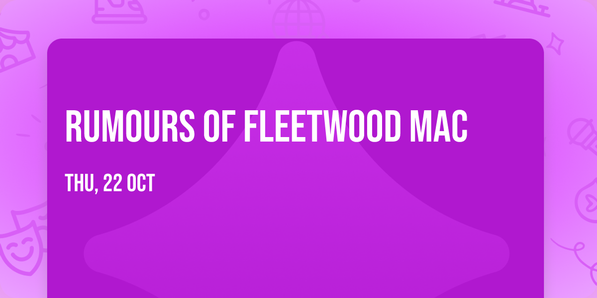 Rumours of Fleetwood Mac