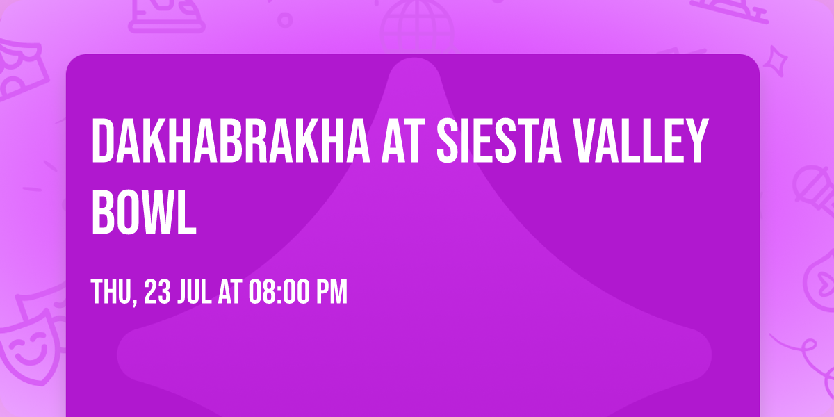 DakhaBrakha at Siesta Valley Bowl