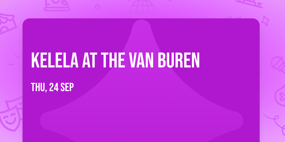 Kelela at The Van Buren