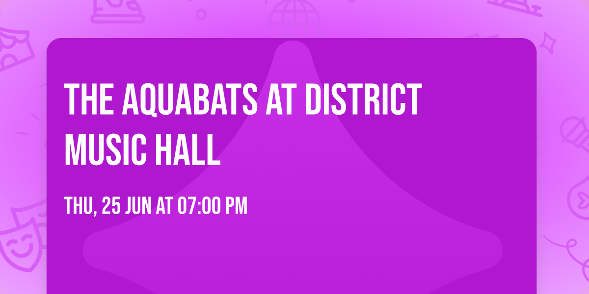 The Aquabats at District Music Hall