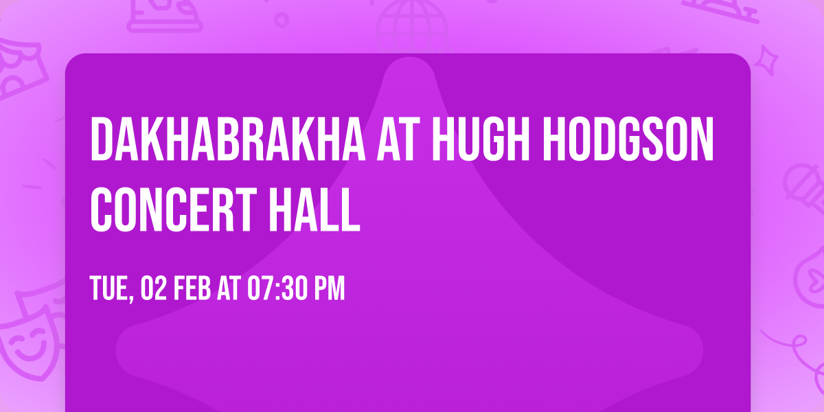 DakhaBrakha at Hugh Hodgson Concert Hall