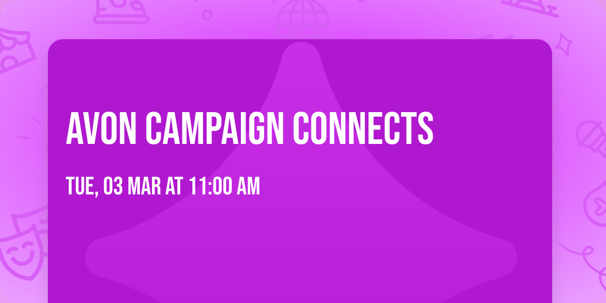Avon CAMPAIGN CONNECTS