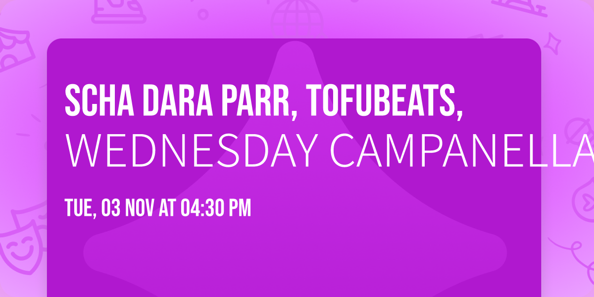 SCHA DARA PARR, tofubeats, WEDNESDAY CAMPANELLA in 川崎市