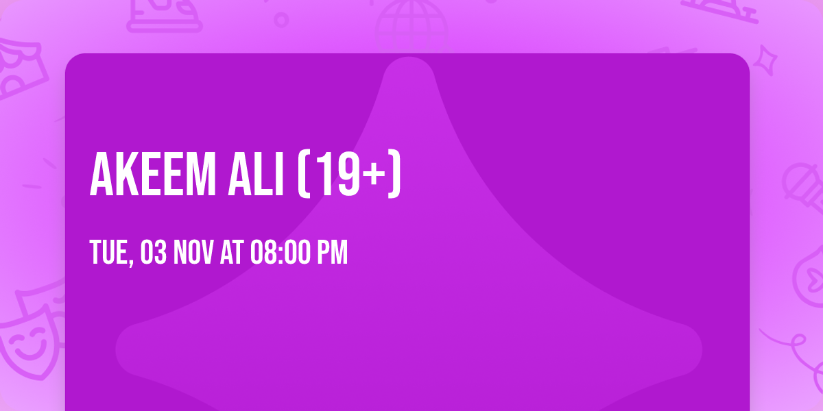 Akeem Ali (19+)
