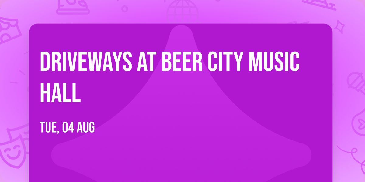 Driveways at Beer City Music Hall