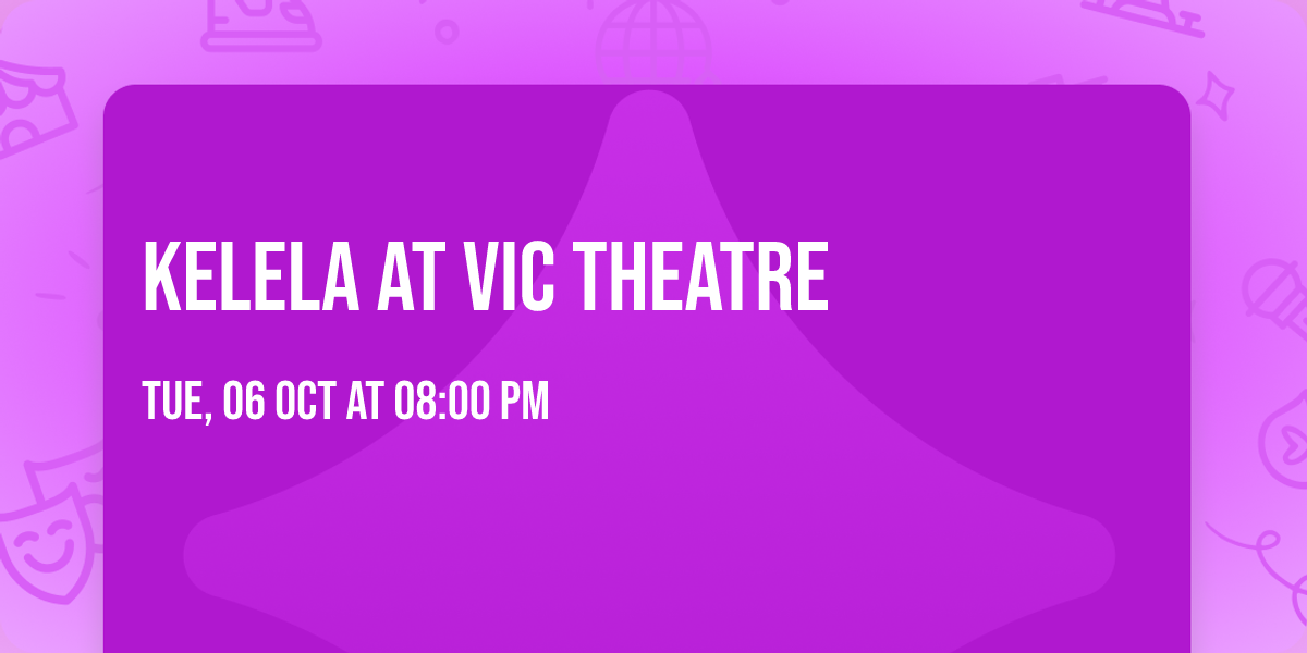 Kelela at Vic Theatre