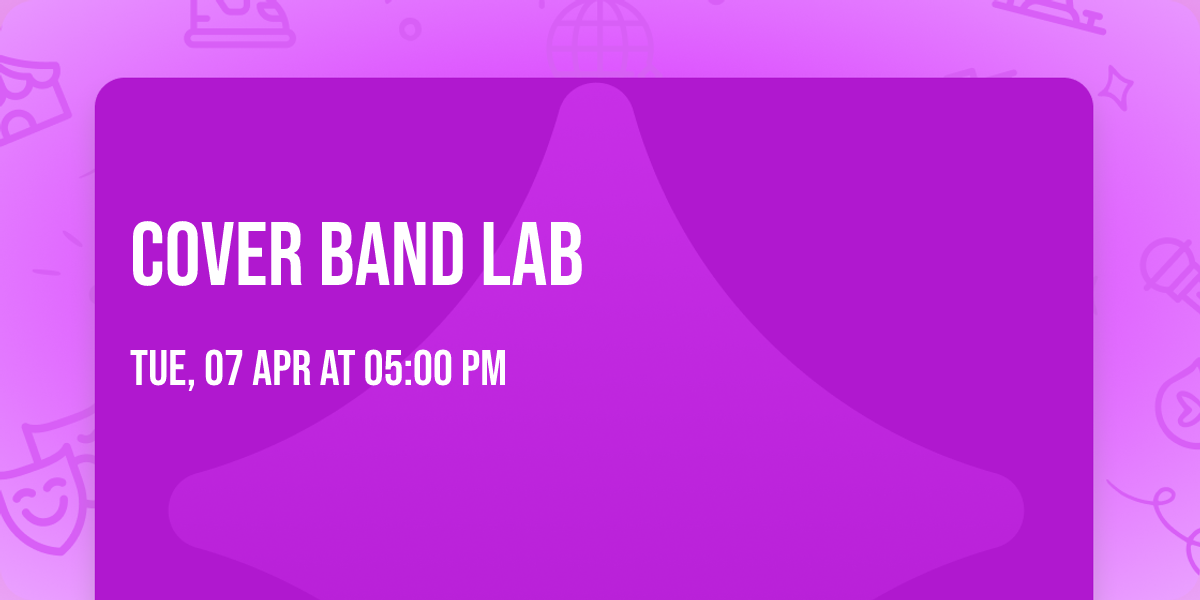 Cover Band Lab