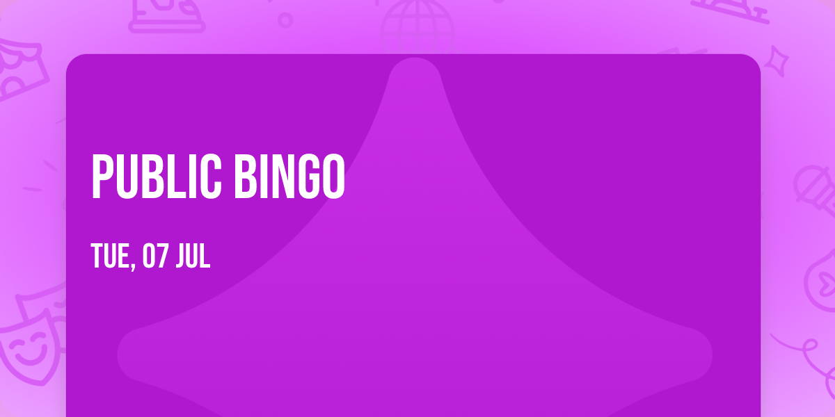 Public Bingo