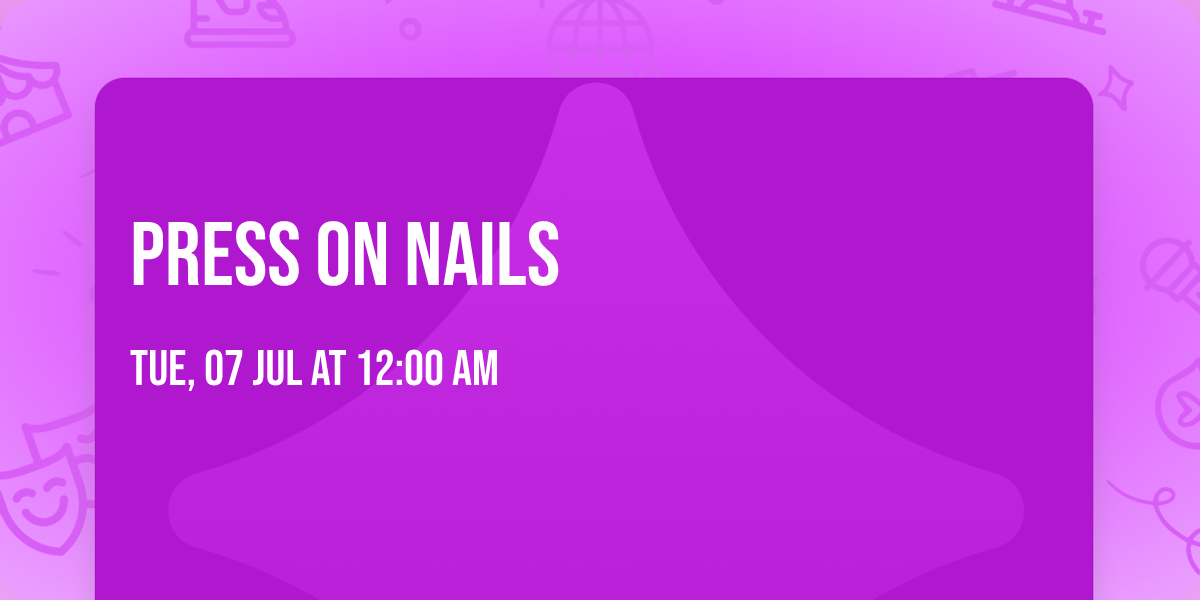 Press on nails 
