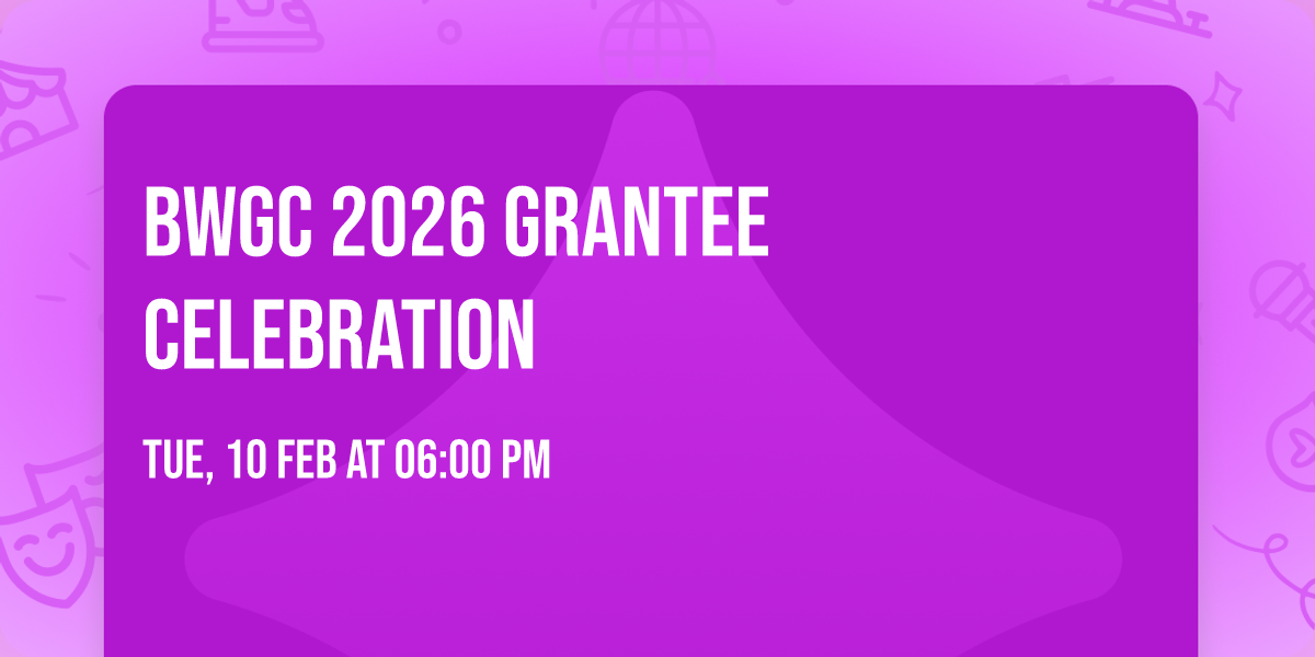 BWGC 2026 Grantee Celebration
