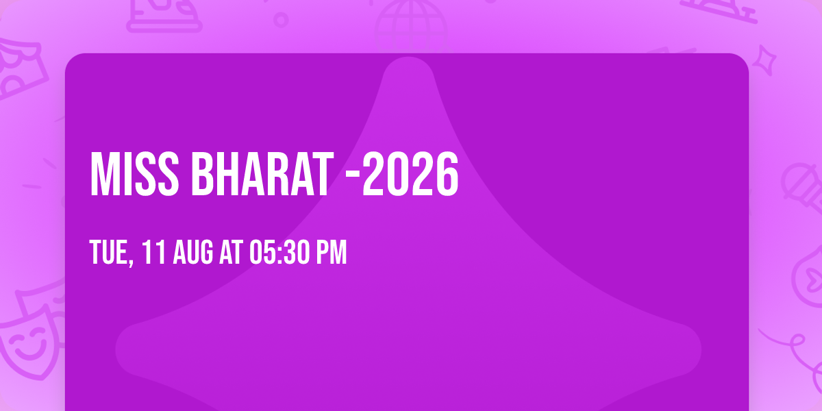 Miss Bharat -2026