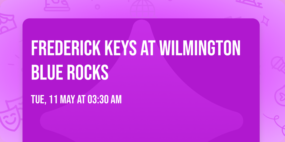 Frederick Keys at Wilmington Blue Rocks