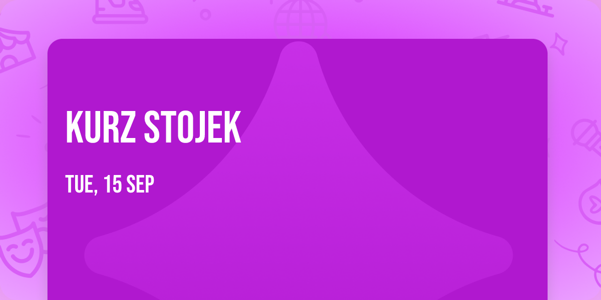 Kurz stojek