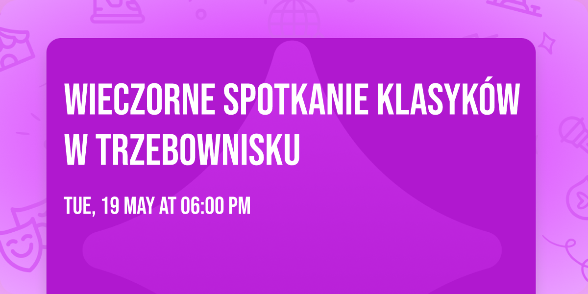 Wieczorne Spotkanie Klasyk\u00f3w w Trzebownisku 