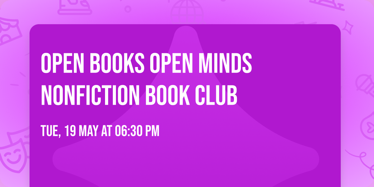 Open Books Open Minds Nonfiction Book Club