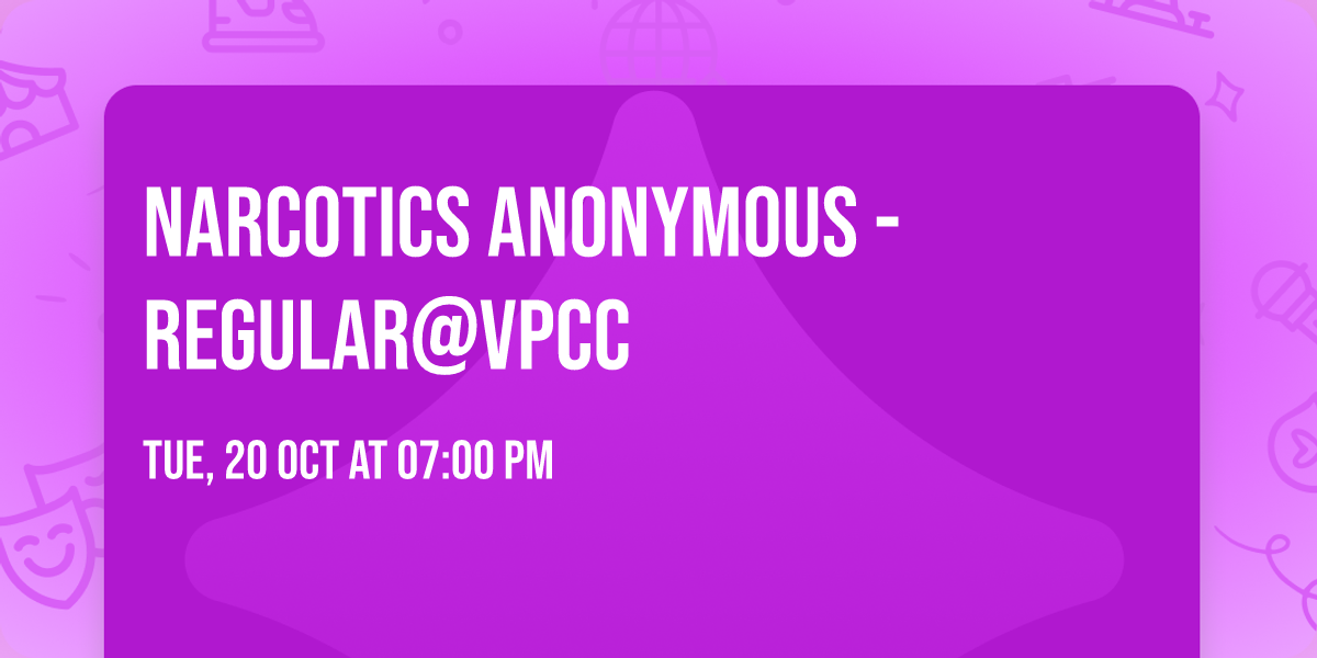 Narcotics Anonymous - Regular@VPCC