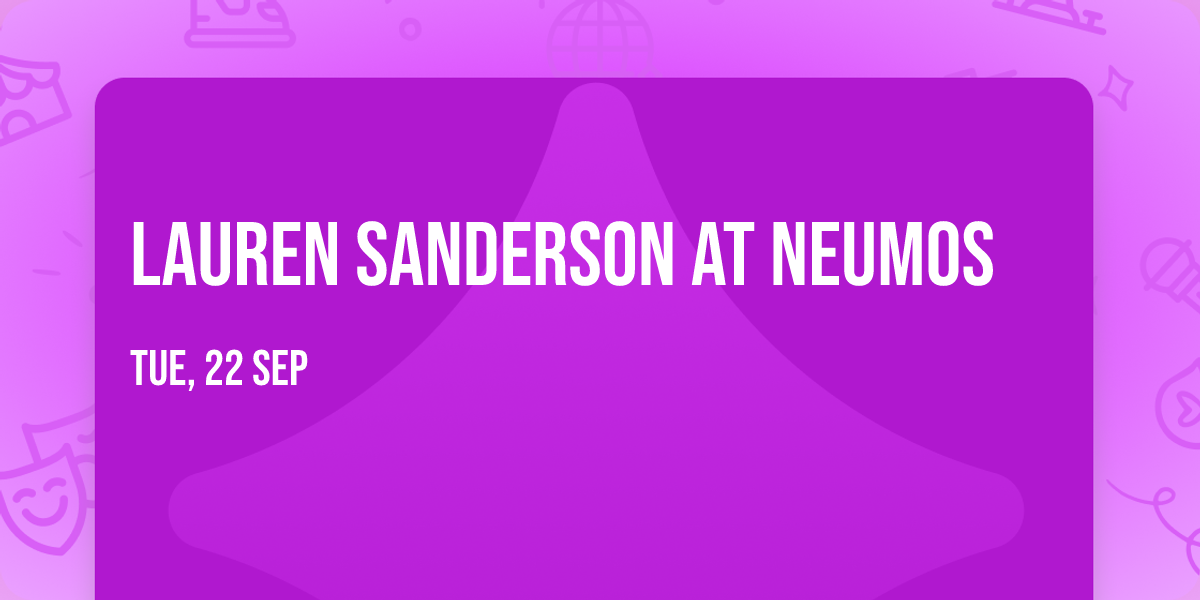 Lauren Sanderson at Neumos