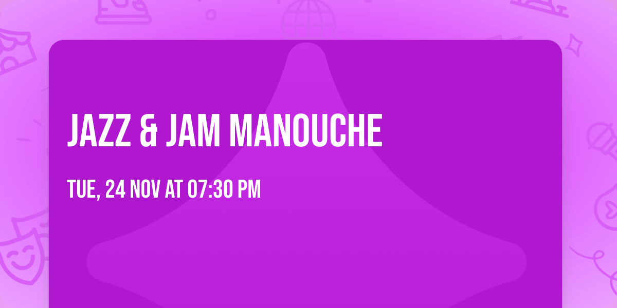 Jazz & Jam Manouche