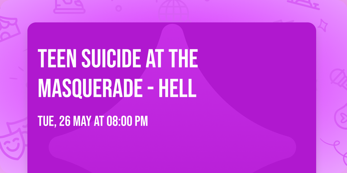 Teen Suicide at The Masquerade - Hell