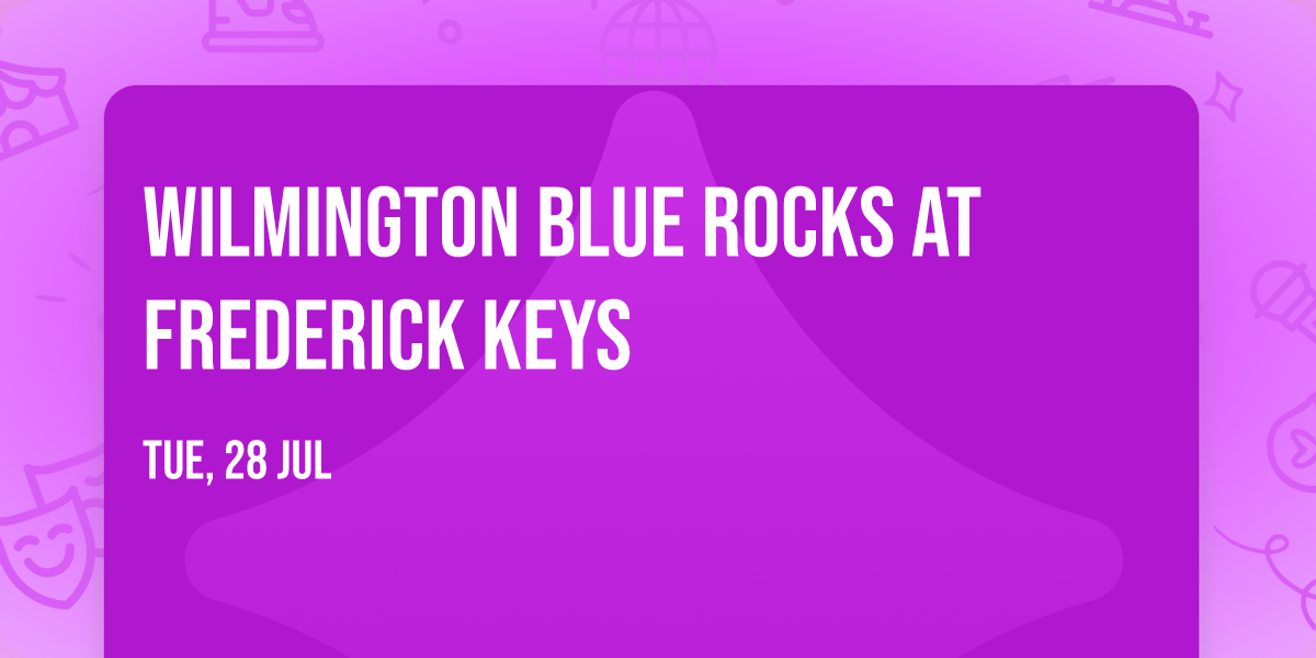 Wilmington Blue Rocks at Frederick Keys