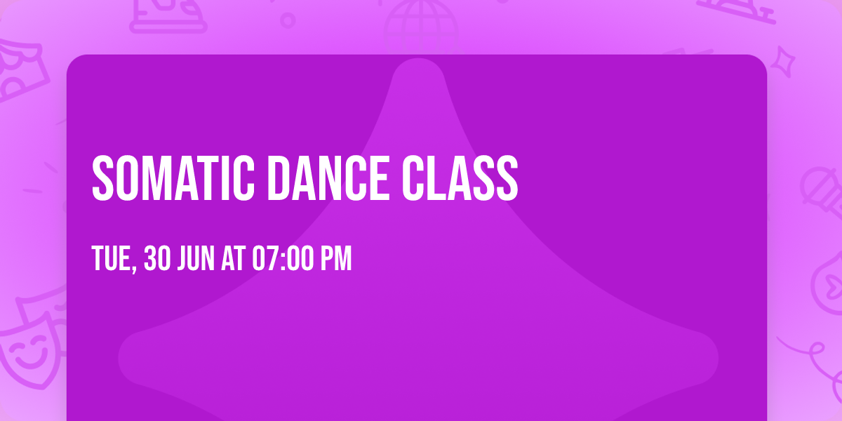 Somatic Dance Class